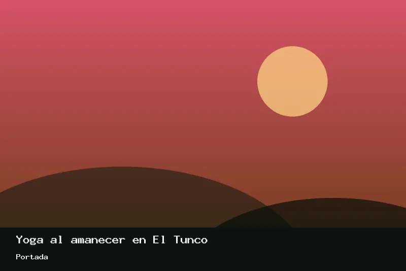 Portada de Yoga al amanecer en El Tunco
