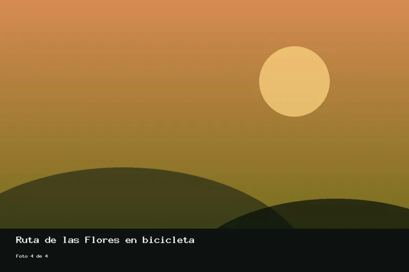 Ruta de las Flores en bicicleta, foto 4