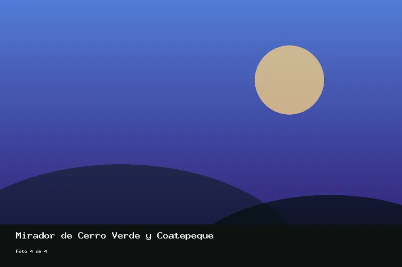 Mirador de Cerro Verde y Coatepeque, foto 4