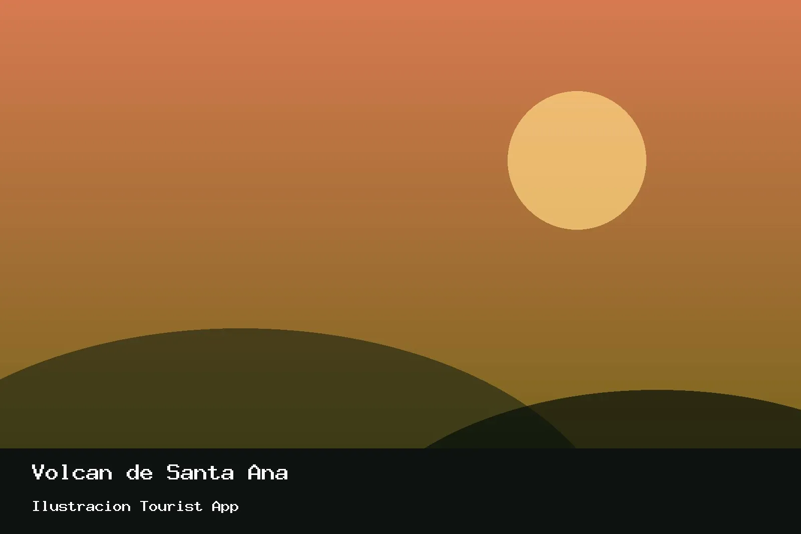 Ilustración de Volcán de Santa Ana