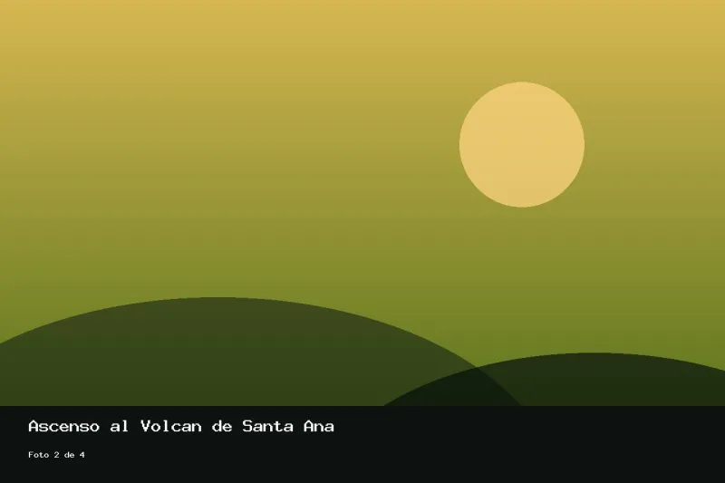 Ascenso al Volcán de Santa Ana, foto 2