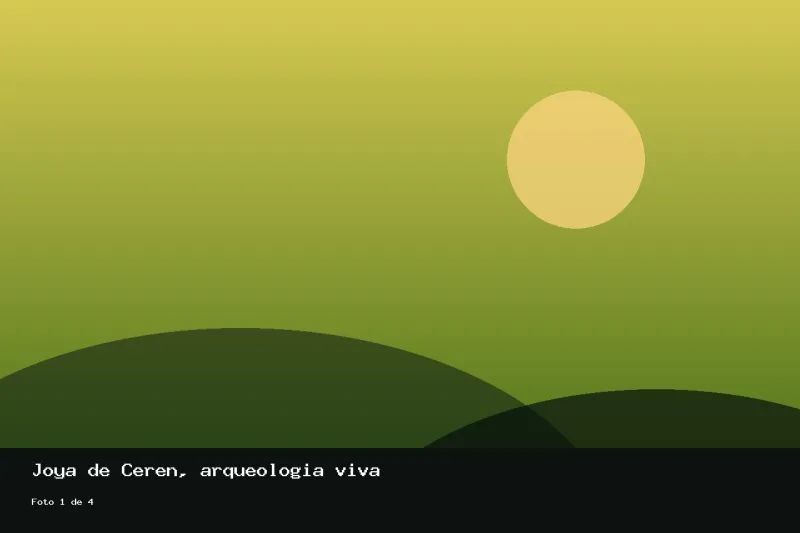 Joya de Cerén, arqueología viva, foto 1
