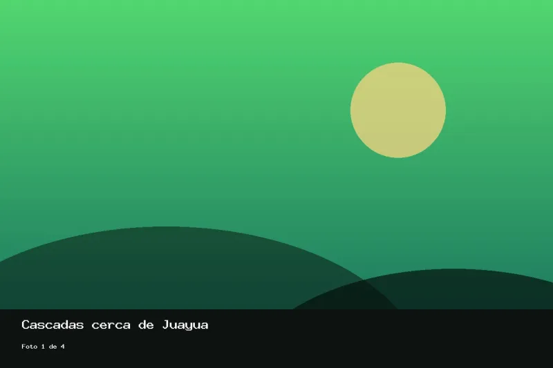 Cascadas cerca de Juayúa, foto 1