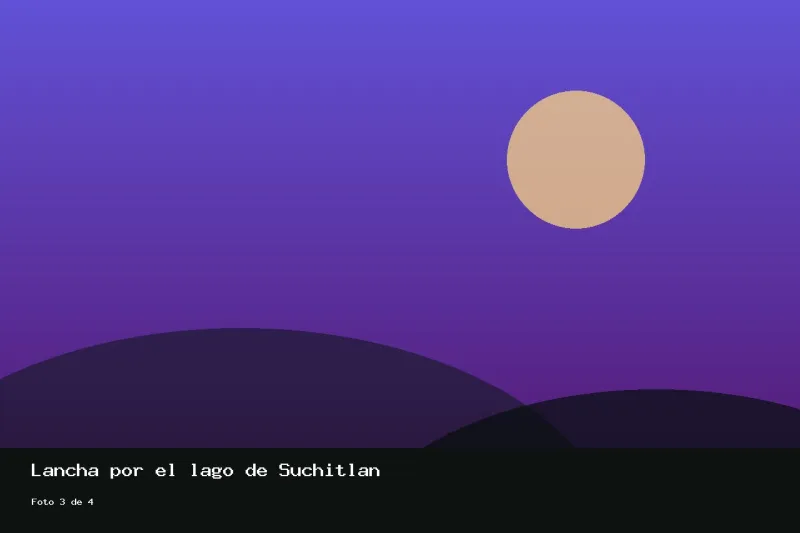 Lancha por el lago de Suchitlán, foto 3