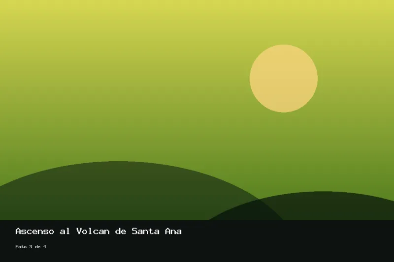 Ascenso al Volcán de Santa Ana, foto 3